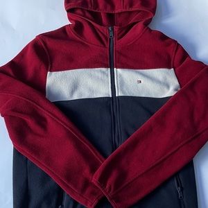 Tommy Hilfiger Soft Shell Fleece Active Full Zip Hoodie Small